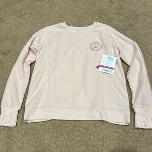 Athleta Girl Cozy Cross Your Fingers Sweatshirt - size XL/14